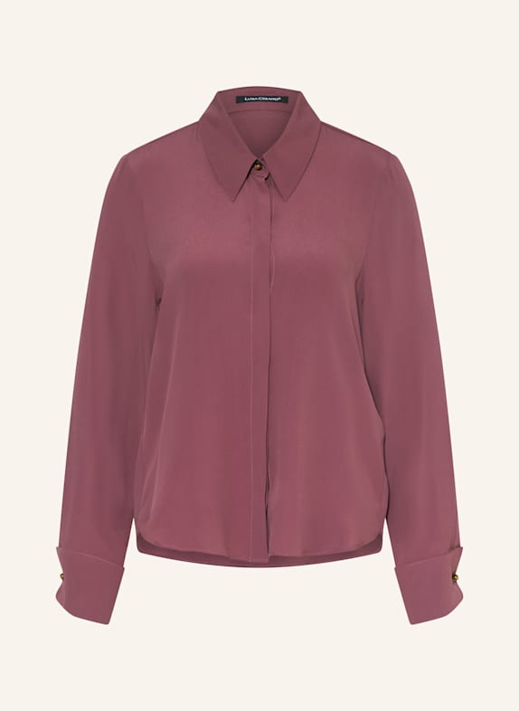 LUISA CERANO Hemdbluse mit Seide ALTROSA