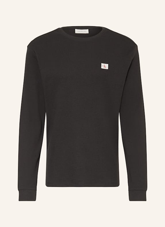 Calvin Klein Jeans Longsleeve SCHWARZ