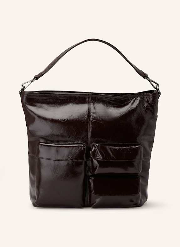 LIEBESKIND Beuteltasche LK204 HOBO MEDIUM DUNKELROT