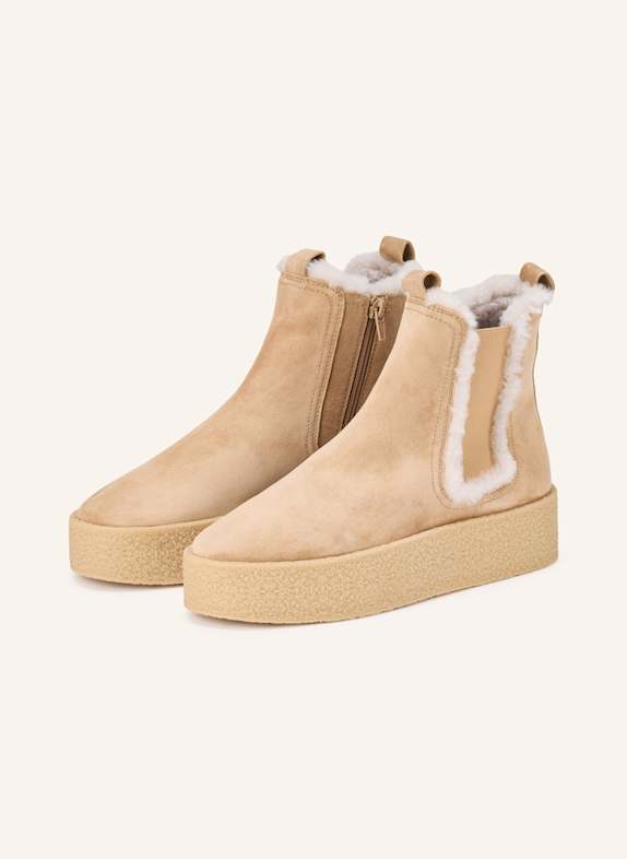 KENNEL & SCHMENGER Chelsea-Boots BAZAR CAMEL