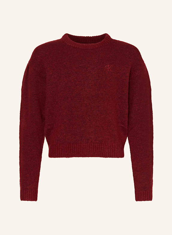 Calvin Klein Pullover DUNKELROT