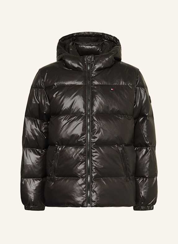 TOMMY HILFIGER Daunenjacke SCHWARZ