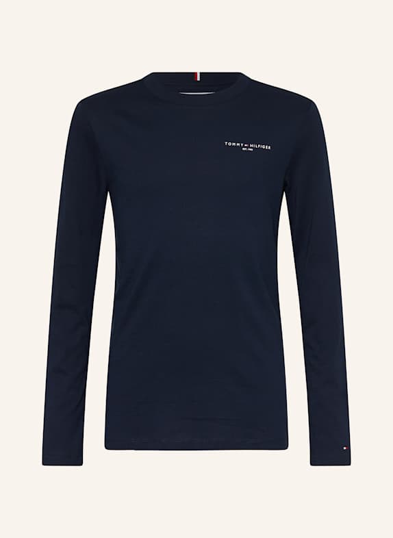TOMMY HILFIGER Longsleeve DUNKELBLAU