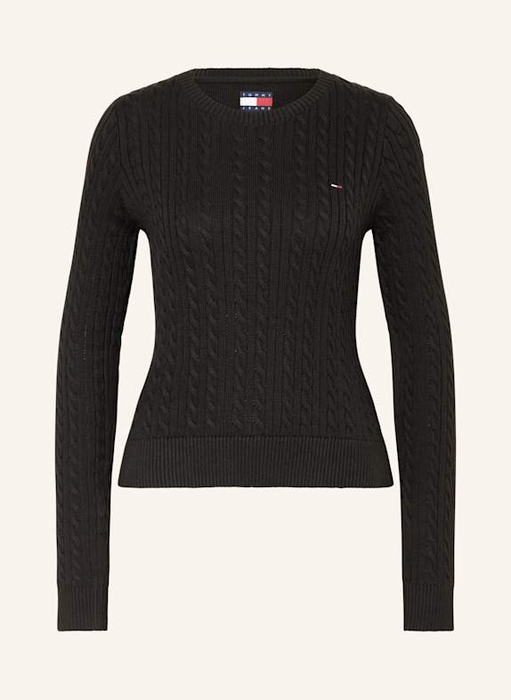 TOMMY JEANS Sweater BLACK