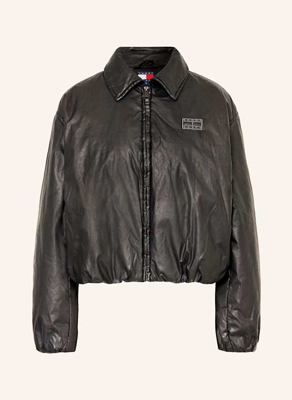 TOMMY JEANS Kurtka CZARNY