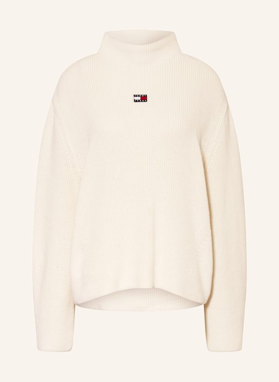 TOMMY JEANS Sweter ECRU