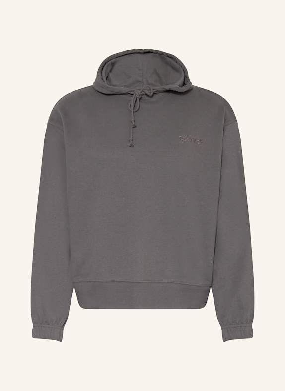Calvin Klein Lounge-Hoodie COTTON TERRY BLEND DUNKELGRAU