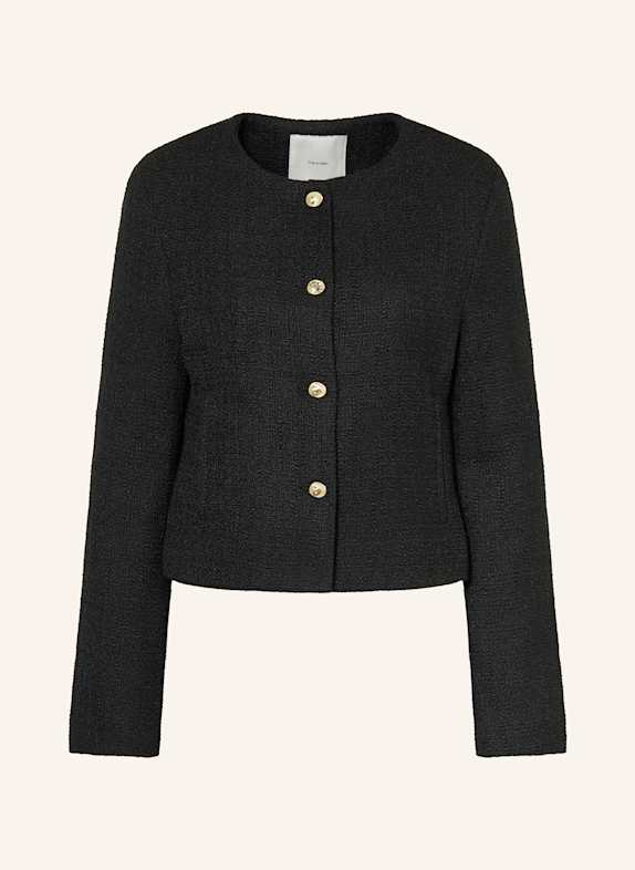Calvin Klein Kastenjacke SCHWARZ
