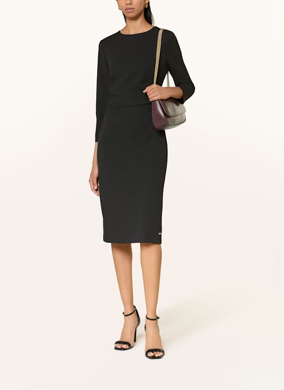 Calvin Klein Etuikleid SCHWARZ