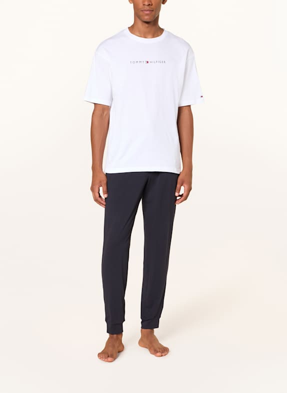 TOMMY HILFIGER Lounge-Shirt WEISS