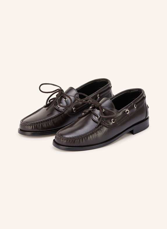 Aeyde Bootsschuhe HARRIS DUNKELBRAUN