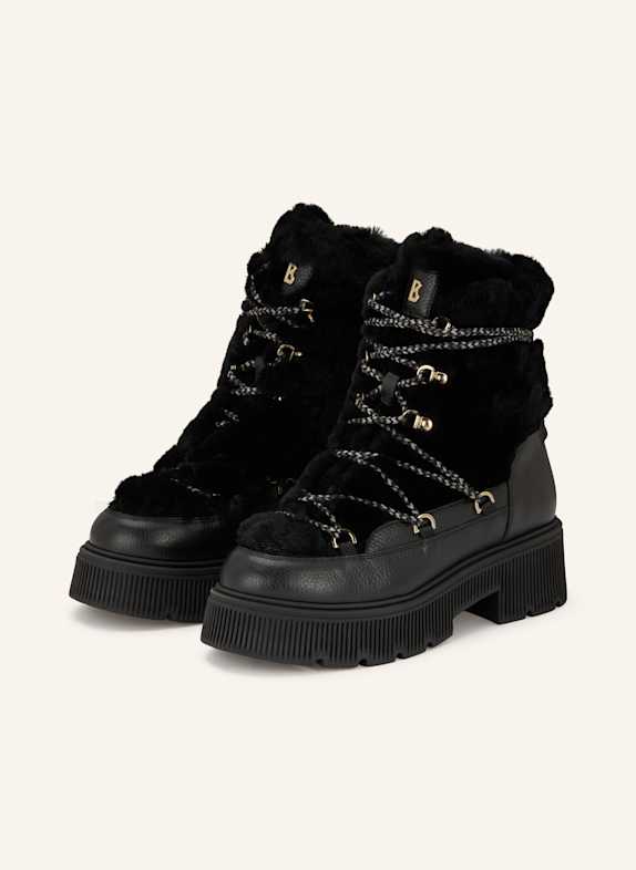 BOGNER Schnürboots TURIN 9 A SCHWARZ
