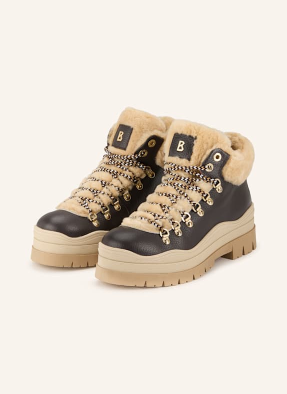 BOGNER Lace-up Boots AROSA DARK BROWN