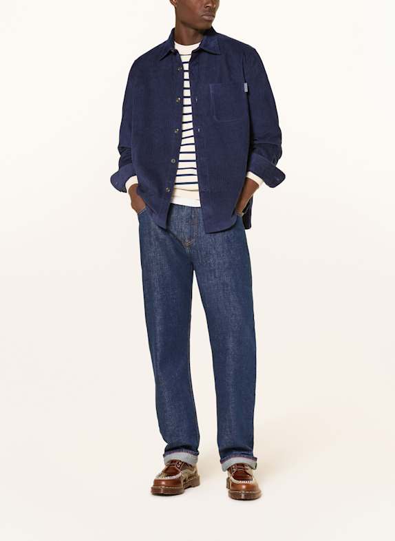 TOMMY HILFIGER Cord-Overshirt DUNKELBLAU