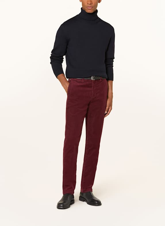 TOMMY HILFIGER Cordchino DENTON Croială dreaptă ROȘU ÎNCHIS