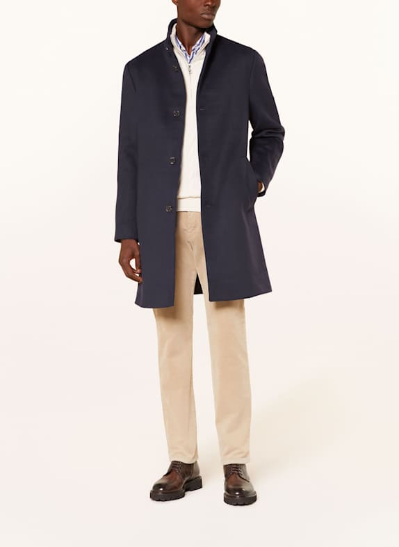 TOMMY HILFIGER Wollmantel DUNKELBLAU