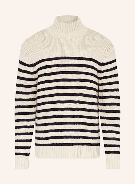 TOMMY HILFIGER Pullover ECRU / DUNKELBLAU