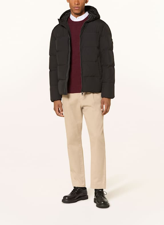 TOMMY HILFIGER dunjacka SVART