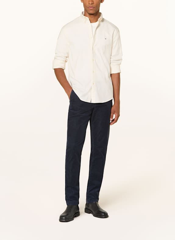 TOMMY HILFIGER Flanellen overhemd Regular Fit ECRU
