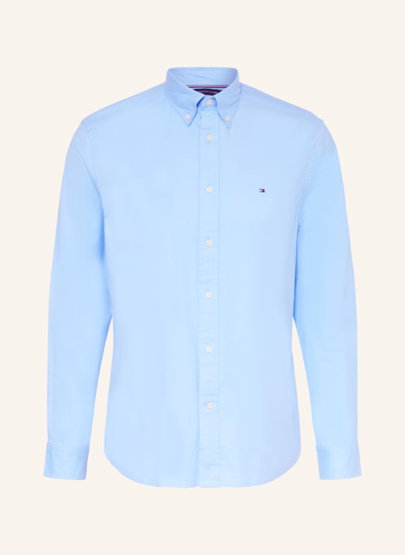 TOMMY HILFIGER Flanellhemd Regular Fit HELLBLAU