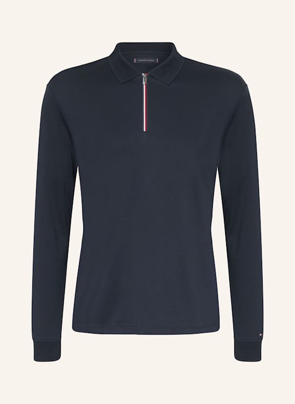 TOMMY HILFIGER Jersey-Poloshirt Regular Fit DUNKELBLAU
