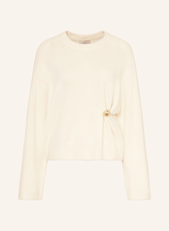 LOULOU DE SAISON Cashmere-Pullover BILL ECRU