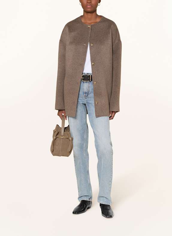 LOULOU DE SAISON Mantel DUNNE TAUPE