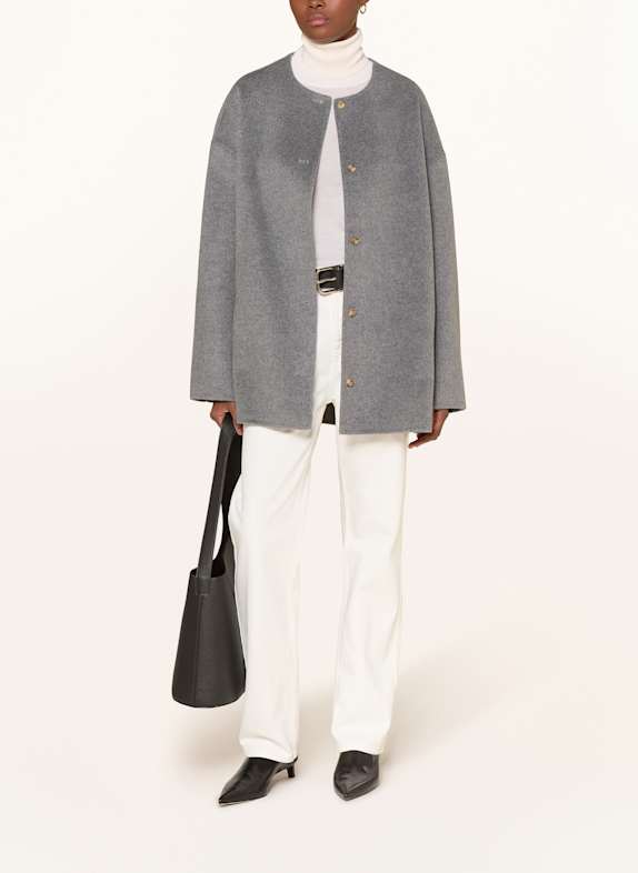 LOULOU DE SAISON Mantel DUNNE GRAU