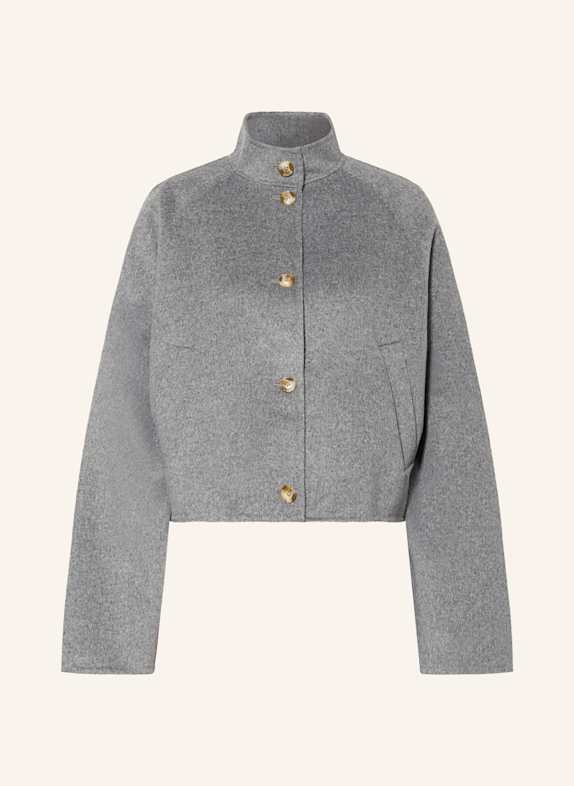 LOULOU DE SAISON Żakiet pudełkowy NYMA SZARY