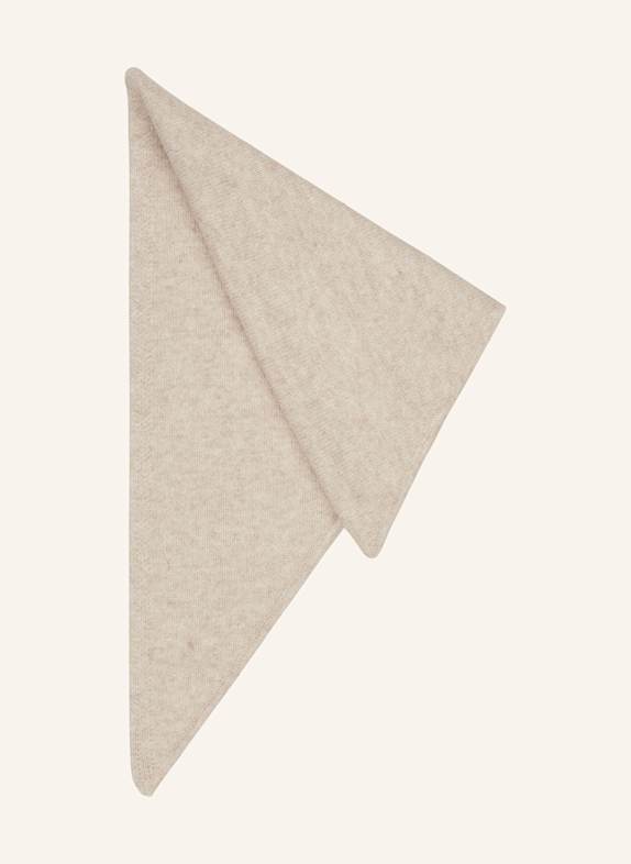 darling harbour Trojúhelníkový šátek s kašmírem HAFER MELANGE