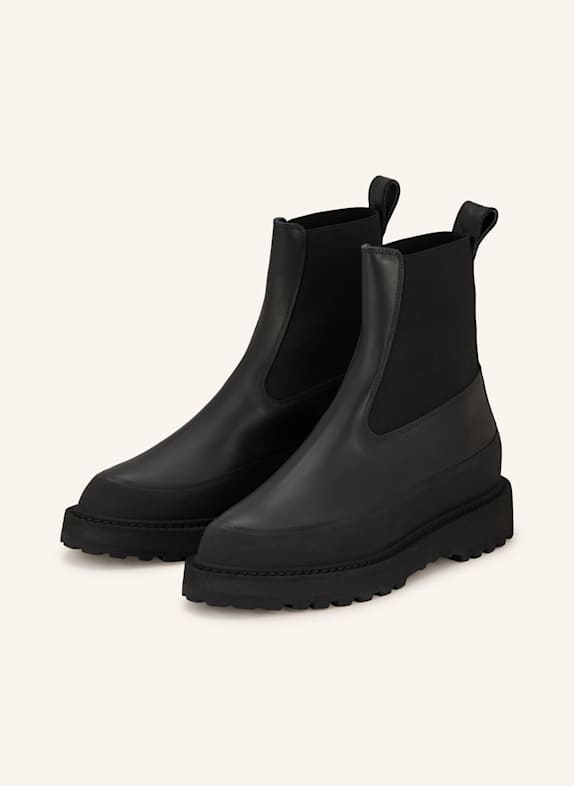 LE MONDE BÉRYL Bottines Chelsea DOLOMITE NOIR