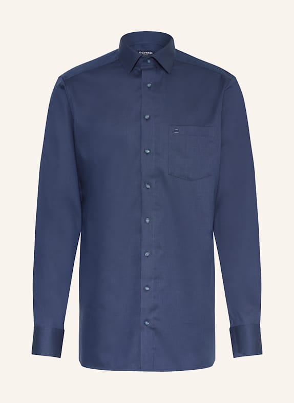 OLYMP Hemd Luxor modern fit mit extralangem Arm DUNKELBLAU