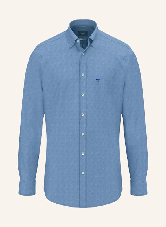 FYNCH-HATTON Shirt regular fit in denim look BLUE
