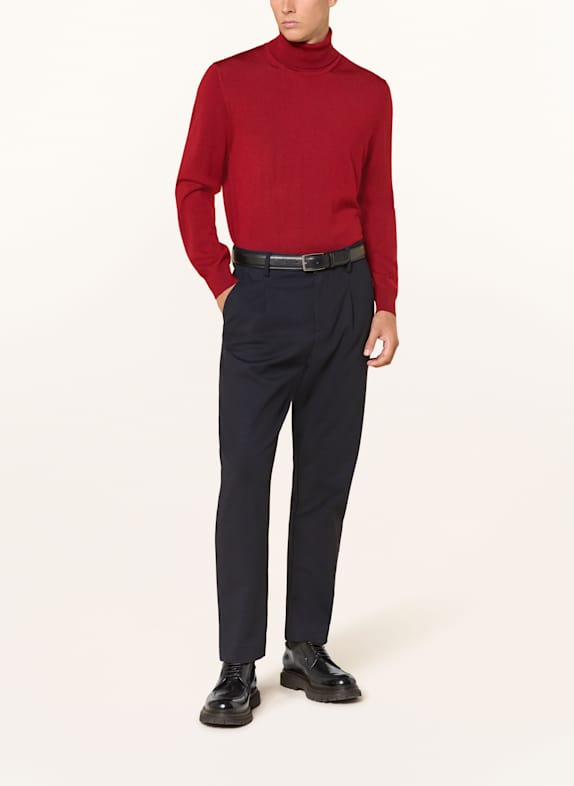 OLYMP rullekravebluse 38 CHIANTI