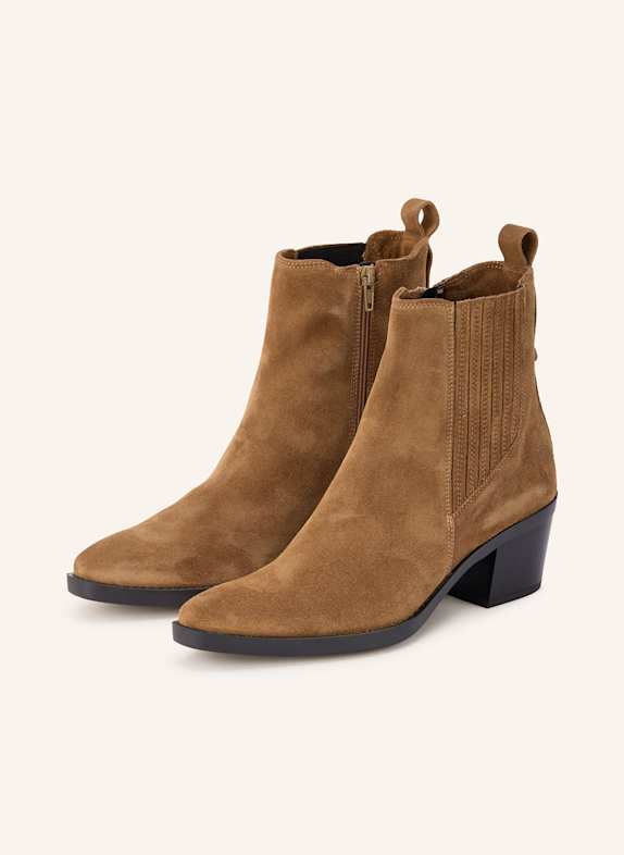 Marc O'Polo Cowboy boots LUNA 2B LIGHT BROWN