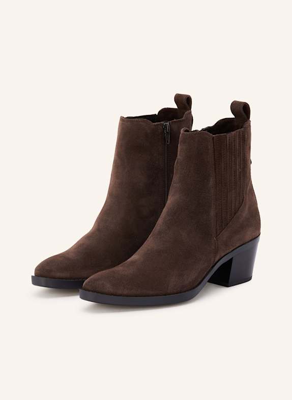 Marc O'Polo Cowboy boots LUNA 2B DARK BROWN