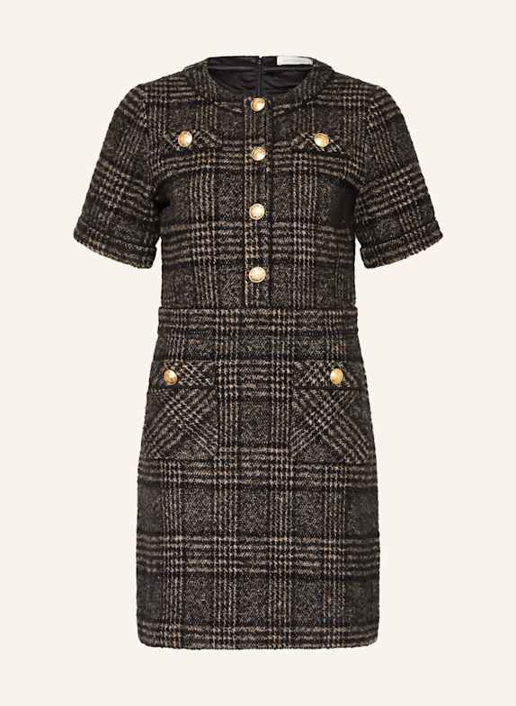 dea kudibal Sukienka SOVEIGDEA CZARNY / JASNOBRĄZOWY