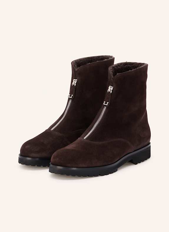 UNÜTZER Boots DUNKELBRAUN