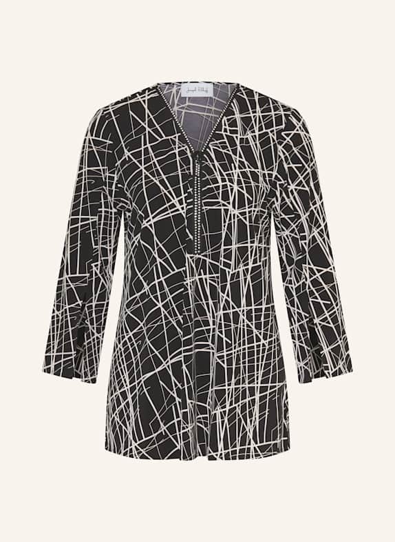 Joseph Ribkoff Blusenshirt mit 3/4-Arm SCHWARZ / WEISS