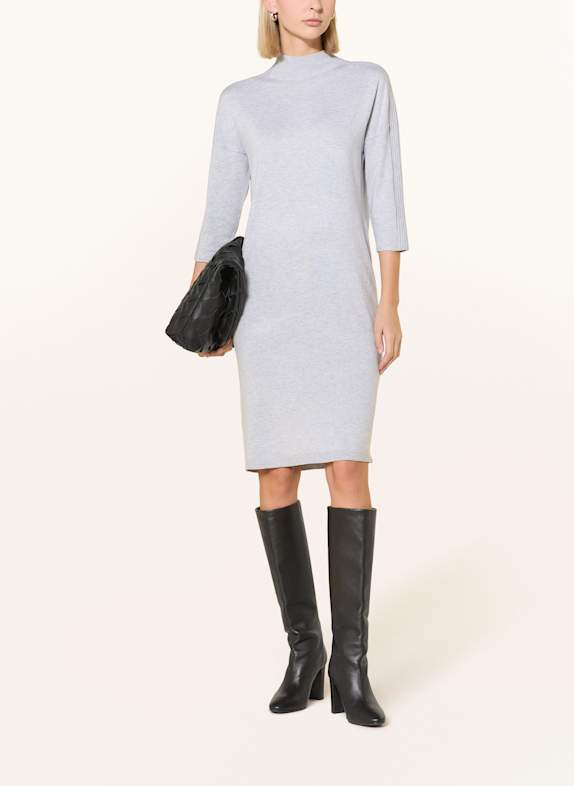 comma Strickkleid HELLGRAU