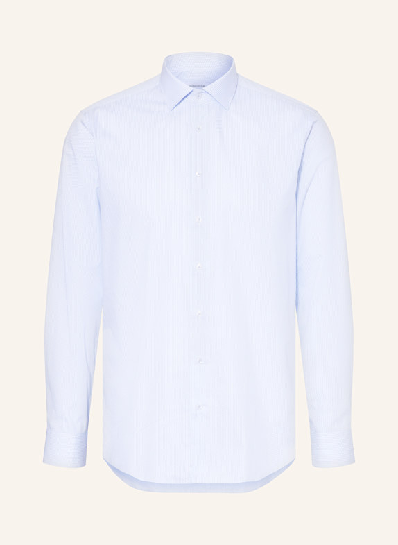 seidensticker Hemd Shaped Fit HELLBLAU / WEISS