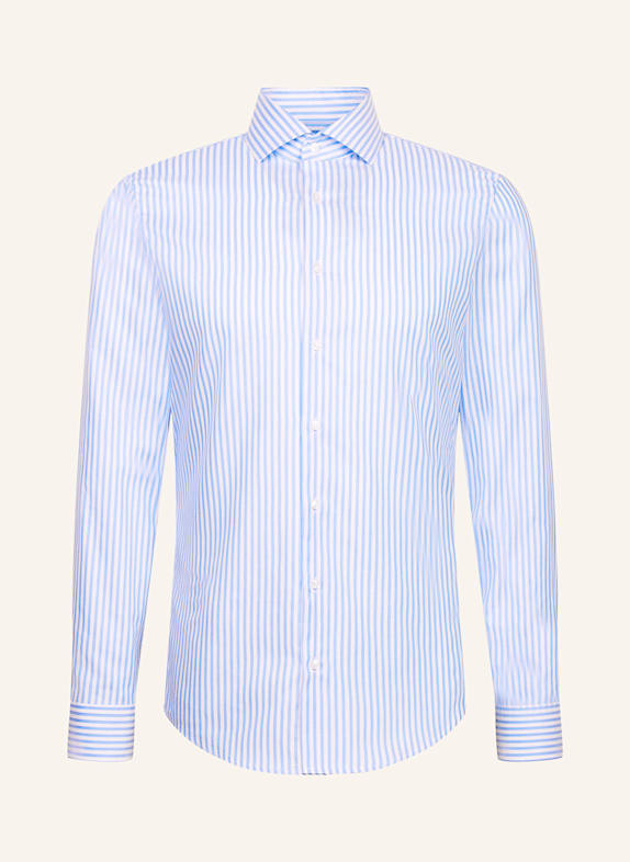 seidensticker Hemd Shaped Fit HELLBLAU / WEISS