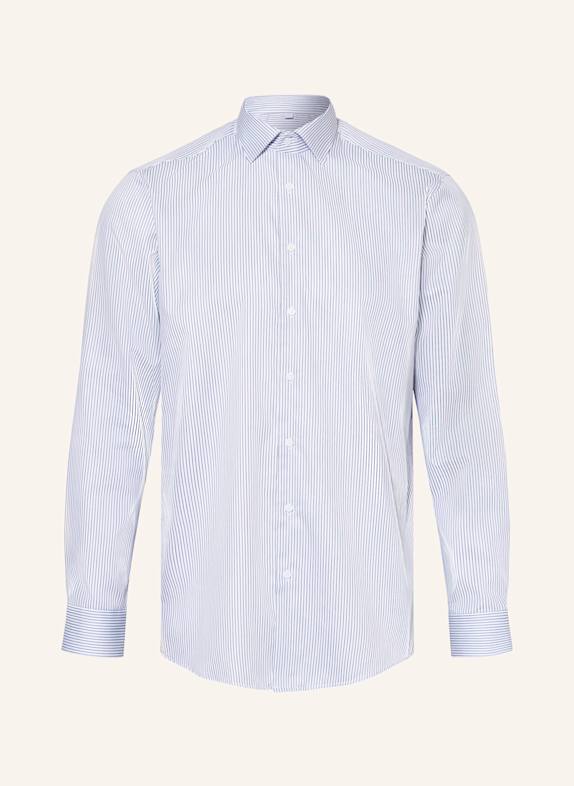 seidensticker Hemd Regular Fit DUNKELBLAU / WEISS