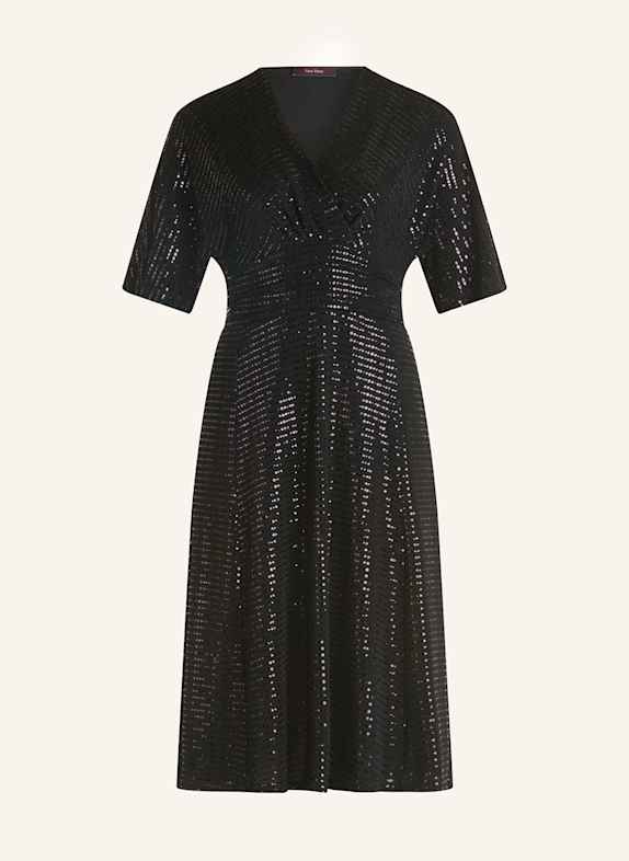 Vera Mont Cocktail dress with sequins BLACK