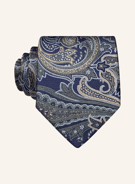 PAUL Tie DARK BLUE / DARK GREEN / BROWN