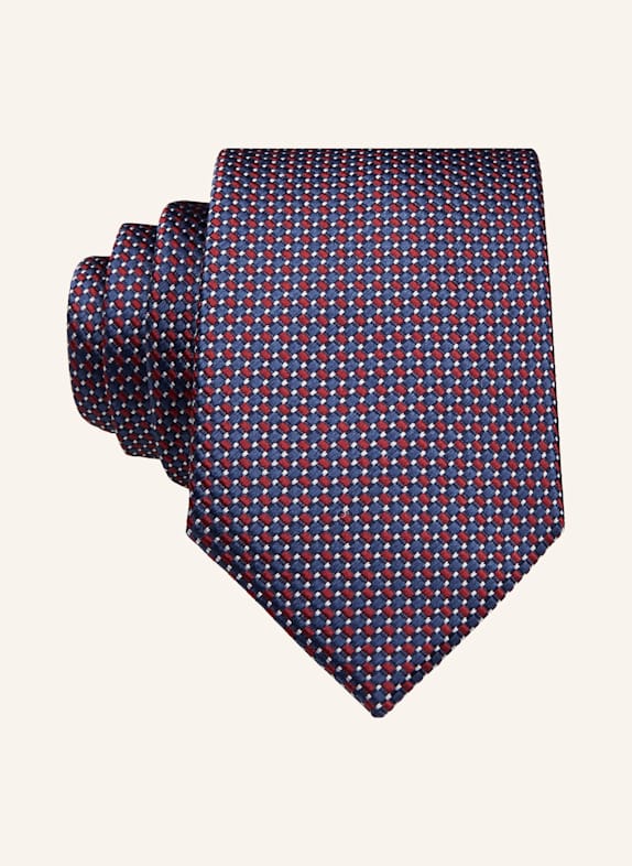 PAUL Tie DARK RED / DARK BLUE