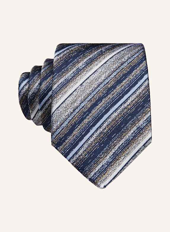 PAUL Tie DARK BLUE / DARK BROWN / LIGHT GRAY