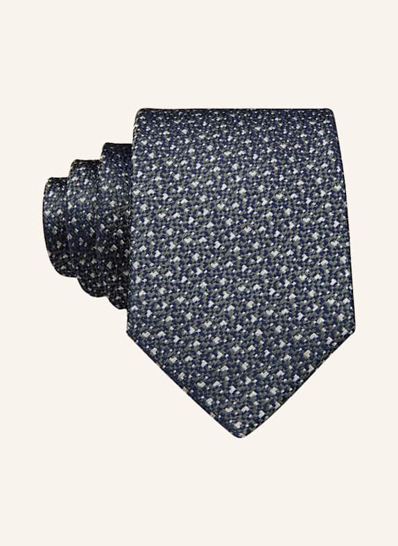 PAUL Tie DARK GREEN / DARK BLUE / LIGHT GRAY