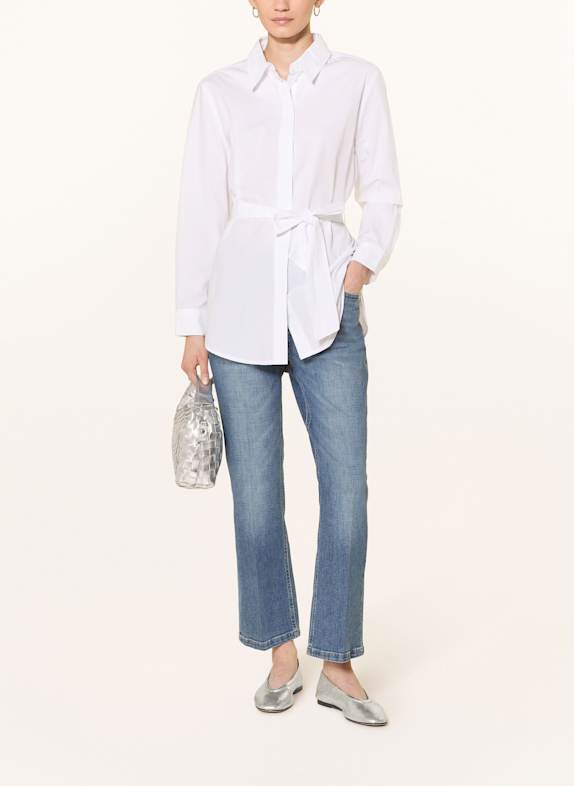comma casual identity Cropped Jeans JADE EASY KICK 56Z7 BLUE