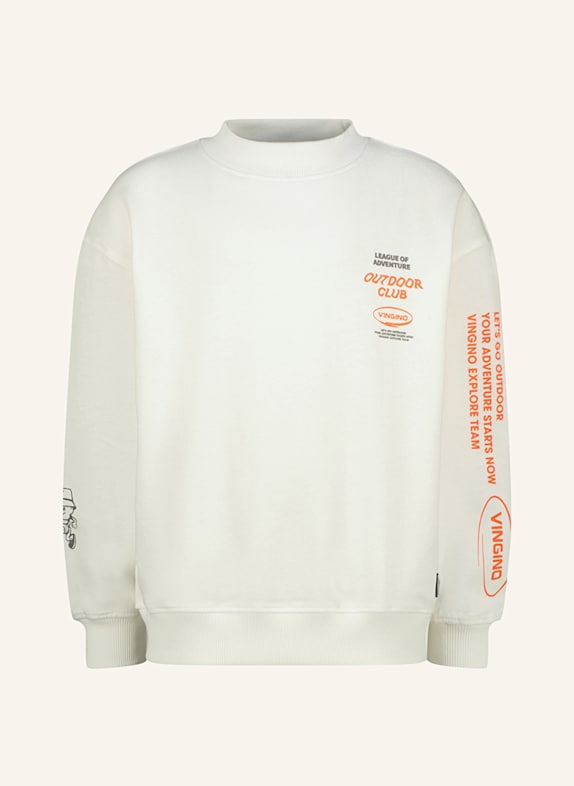 VINGINO Mikina NJORD REŽNÁ / ORANŽOVÁ